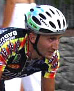Davide Rebellin alla Coppa Placci 2000- Foto Andrea Magnani.