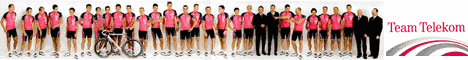 Il Total Banner del Team Telekom......