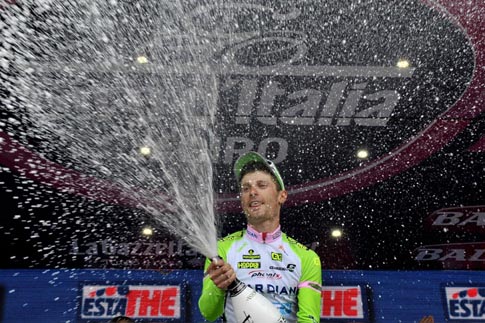 Enrico Battaglin alla 14a tappa del Giro d'Italia