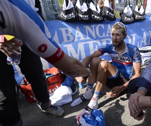 Photo 15a tappa del Giro d'Italia © La Presse/RCS Sport 