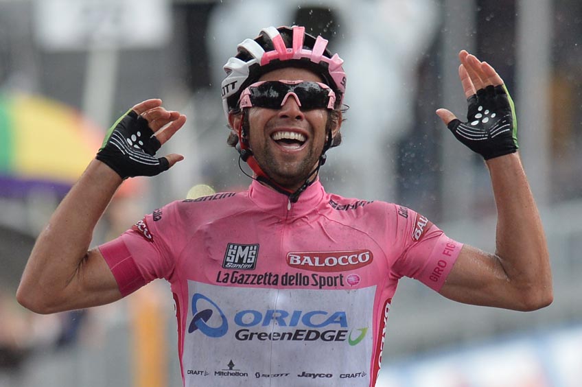 6a a tappa 97° Giro d'Italia, Sassano- Montecassino km 256 © La Presse/RCS Sport